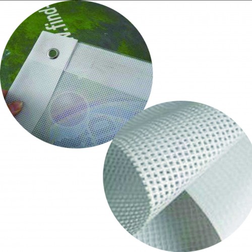 Mesh Banner Vinyl with Liner，10.6 oz，60 in x 165 ft